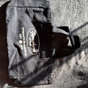 Gymshark Black Duffel Bag